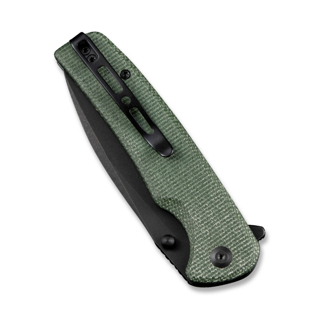 Ніж Sencut Sachse Blackwash Olive Micarta (S21007-2) - зображення 6