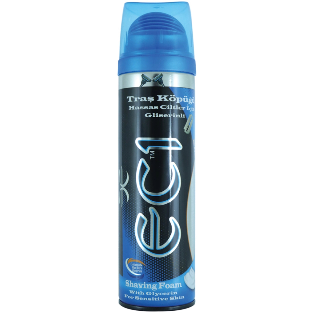 Піна для гоління ECI Для чутливої шкіри З гліцерином 200 мл (8697418291094) - зображення 1