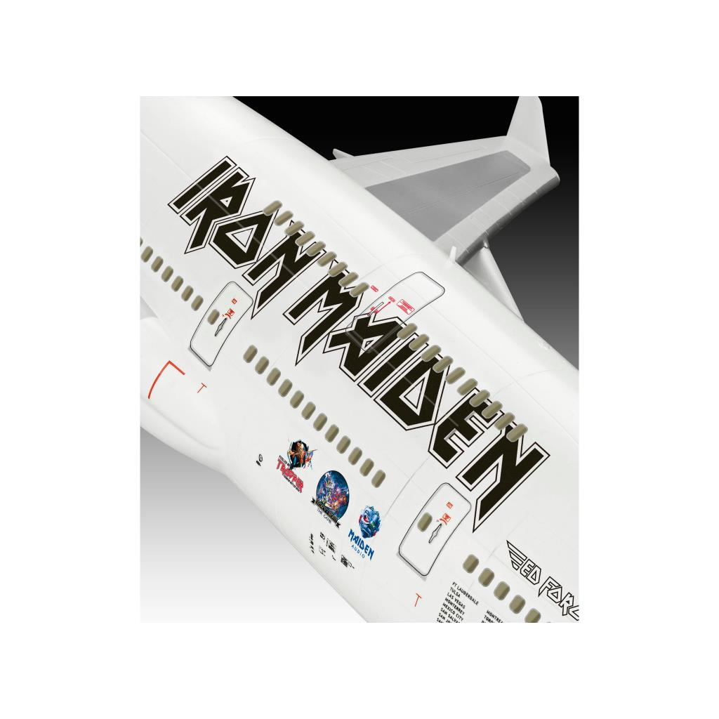 Збірна модель Revell Літак Boeing 747-400 Iron Maiden «Ed Force One», рівень 4, 1:144 (RVL-03780) - изображение 3