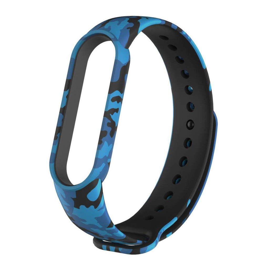 Ремінець до фітнес браслета XoKo Силіконовий ремінець XoKo для Xiaomi Mi Smart Band 5 Khaki B (XK-SL5-KBL) - зображення 1