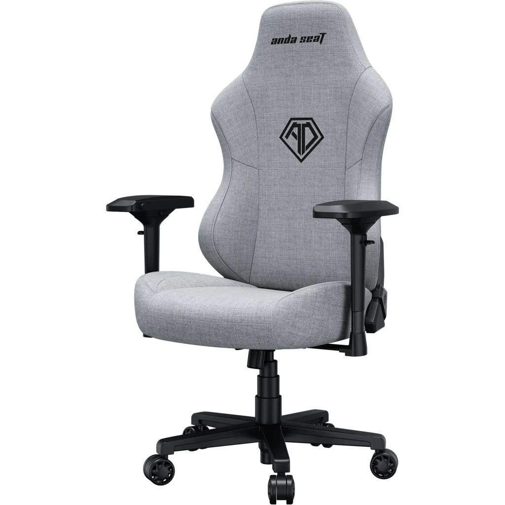 Крісло ігрове Anda Seat Phantom 3 Pro Fabric Size L Grey (AD18YC-06-G-F) - зображення 10