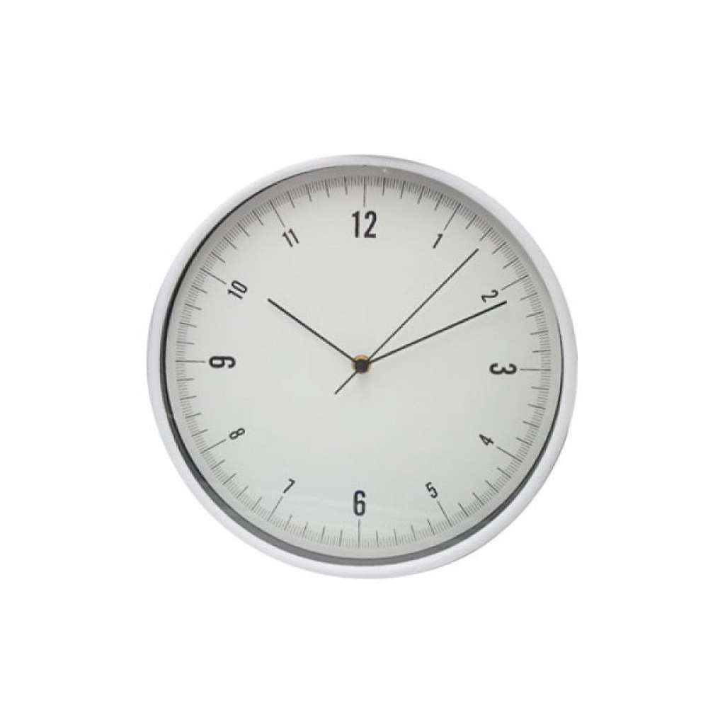 Настінний годинник Economix Promo Wall, білий (E51814) - зображення 1