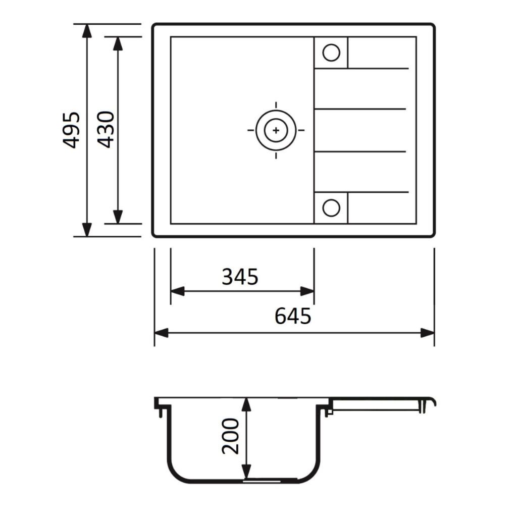 Мийка кухонна Adamant ANILA Avena (182496100306) - зображення 4