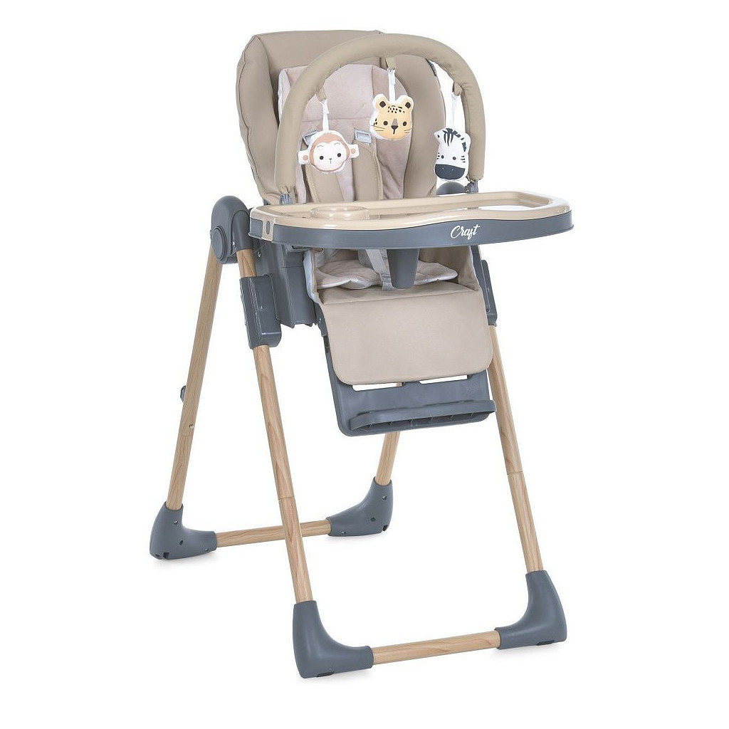 Стілець для годування El Camino ME 1115-W CRAFT beige (ME 1115-W beige) - зображення 1