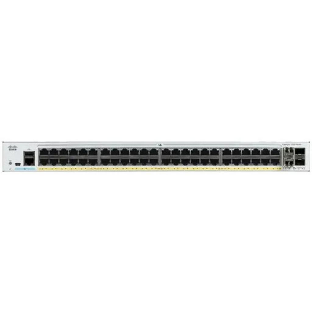 Комутатор мережевий Cisco C1000-48P-4G-L - зображення 1