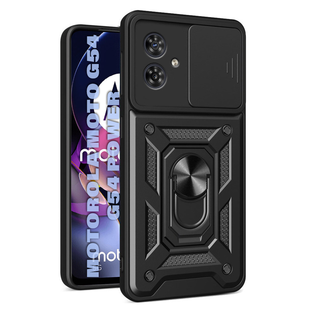 Чохол до мобільного телефона BeCover Military Motorola Moto G54 / G54 Power Black (711002) - зображення 1