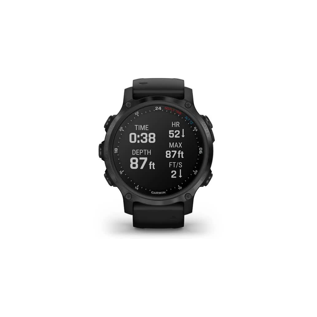 Смарт-годинник Garmin Descent Mk2S, Carbon Gray DLC/Black, GPS Dive Computer, EMEA (010-02403-04) - зображення 6
