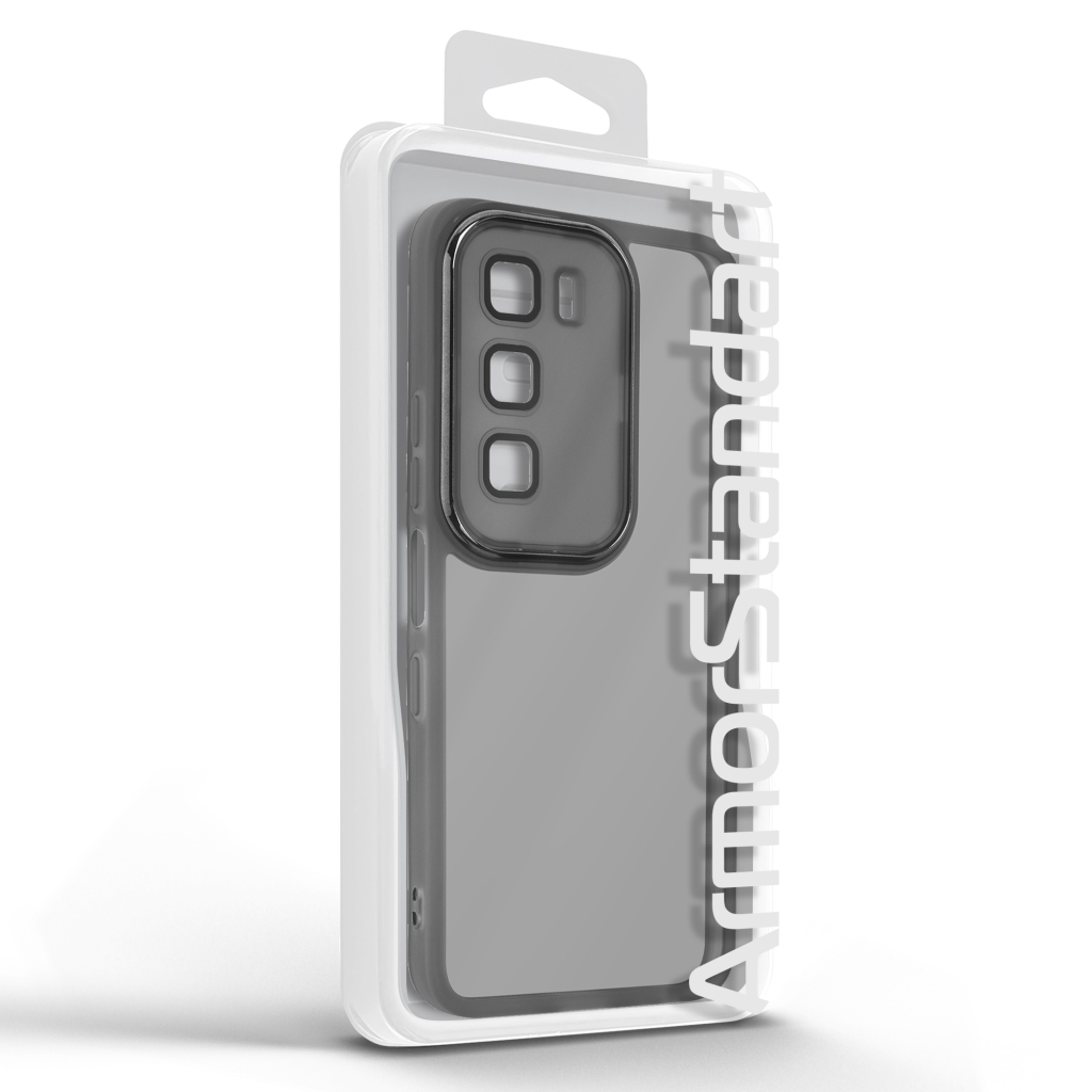 Чохол до мобільного телефона Armorstandart Shade Infinix Hot 60 4G Black (ARM87236) - зображення 3