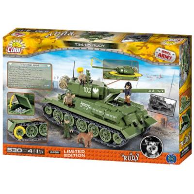 Конструктор Cobi Чотири танкісти та собака, 530 деталей (COBI-2486) - зображення 2