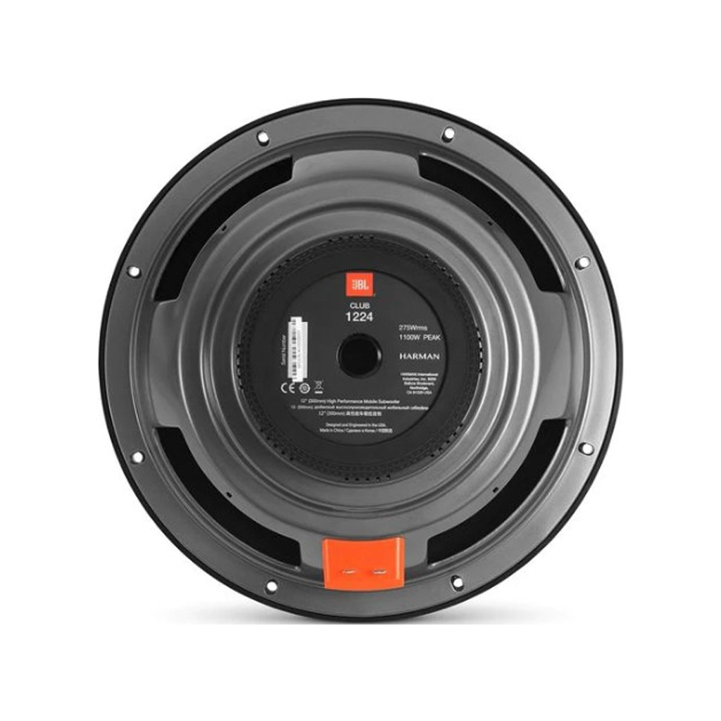 Сабвуферний динамік JBL Club 1224 - зображення 4