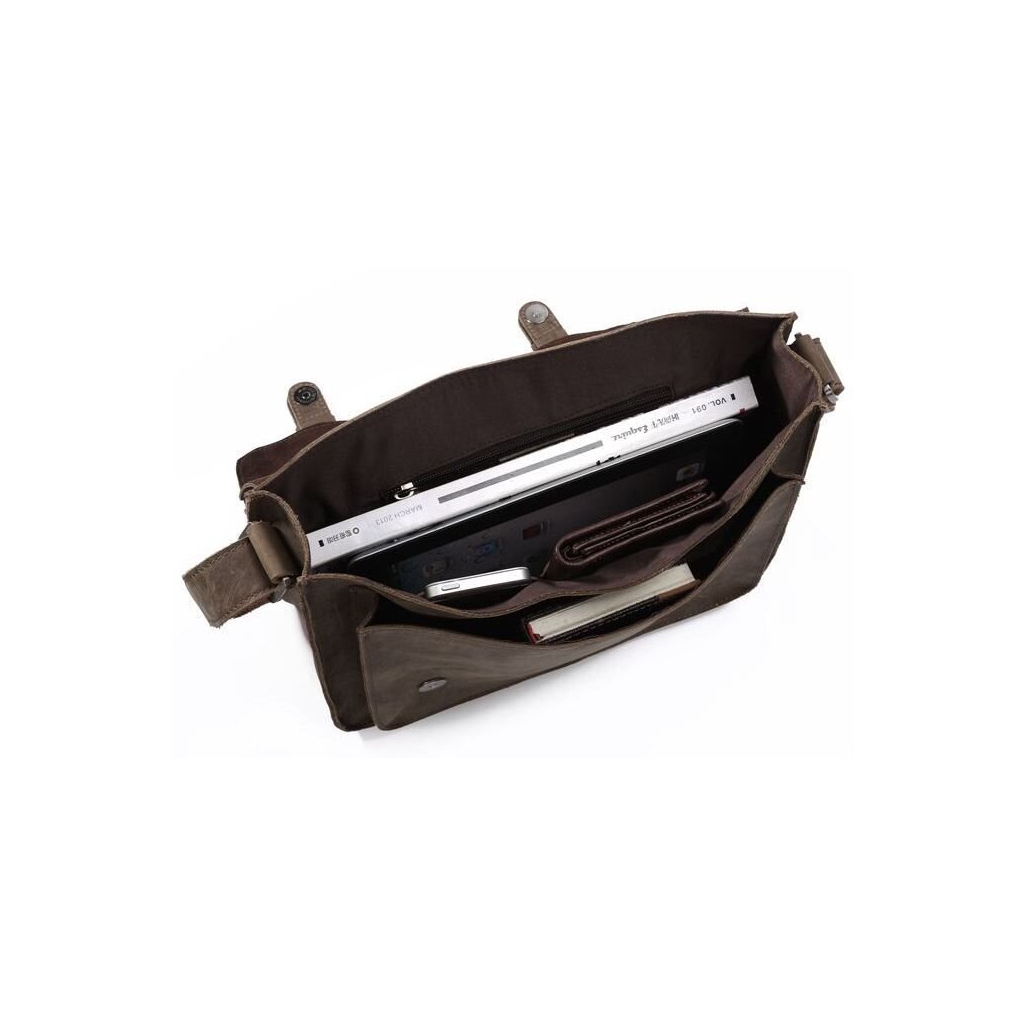 Сумка Vintage Сіра (14097) - зображення 12