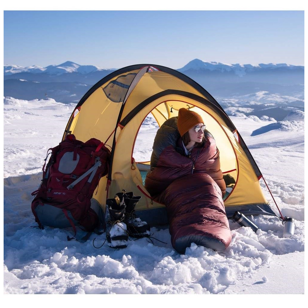 Спальний мішок Turbat Kuk пуховий 700 legion blue 185 см (012.005.0211) - зображення 4