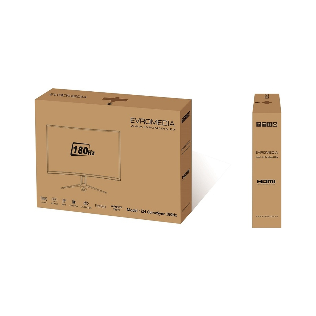 Монітор EvroMedia i24 CurveSync 180 Hz - зображення 4