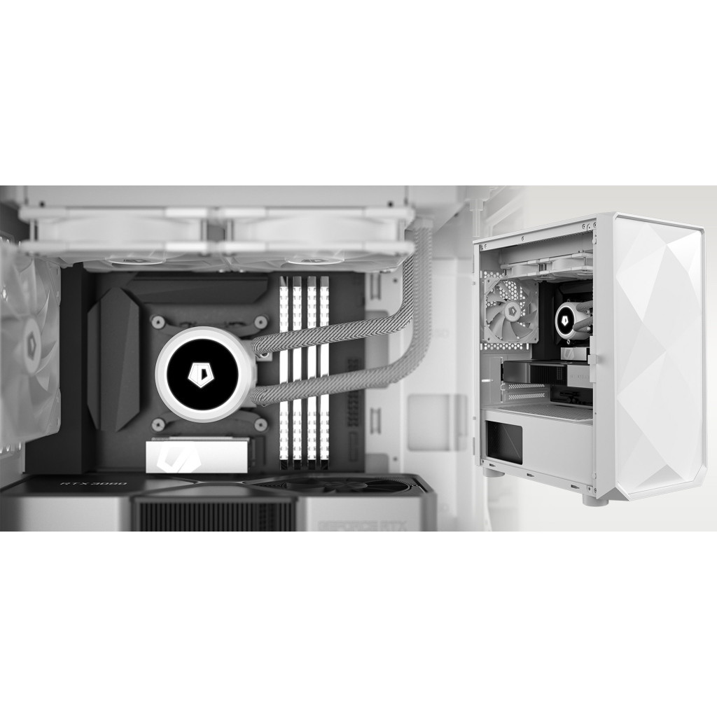 Система рідинного охолодження ID-Cooling FROSTFLOW 240 XT SNOW - зображення 11