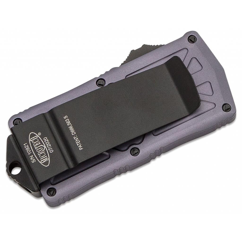 Ніж Microtech Exocet Black Blade DS Grey (157-2GY) - зображення 3
