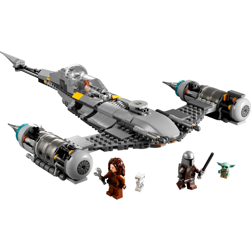 Конструктор LEGO Star Wars Мандалорський зоряний винищувач N-1, 412 деталей (75325) - зображення 6