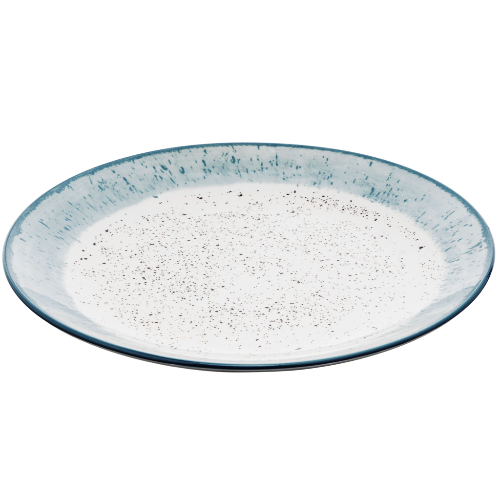 Тарілка Ardesto Siena, 27см, порцеляна, біло-блакитний (AR2927SWB) - зображення 5