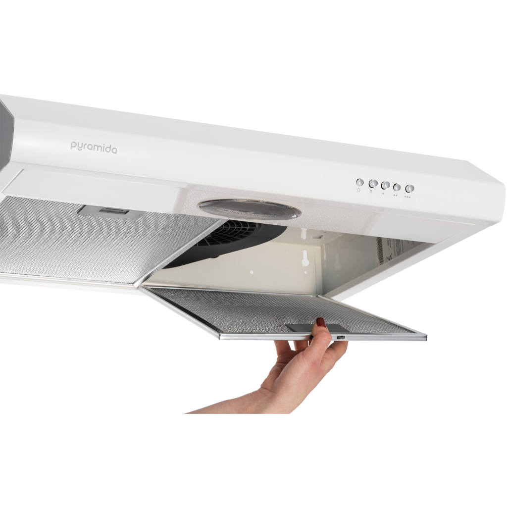 Витяжка кухонна Pyramida UX 60 (380) B WH - зображення 5