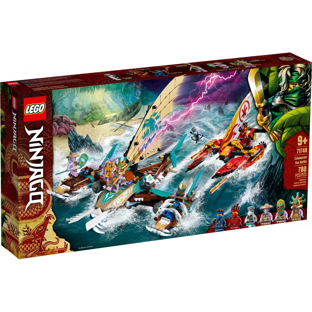 Конструктор LEGO Ninjago Морський бій на катамарані (71748) - зображення 1