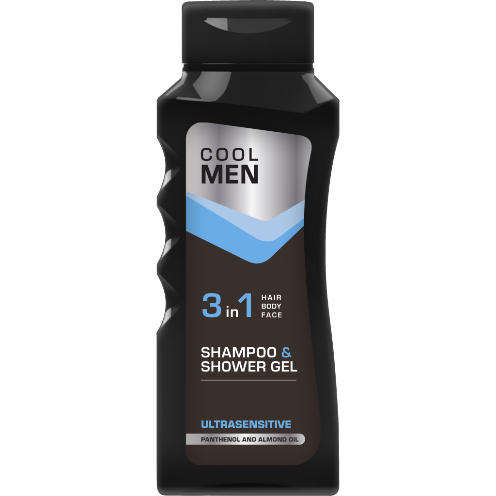 Гель для душу Cool Men Ultrasensitive 400 мл (4823015936180) - зображення 1