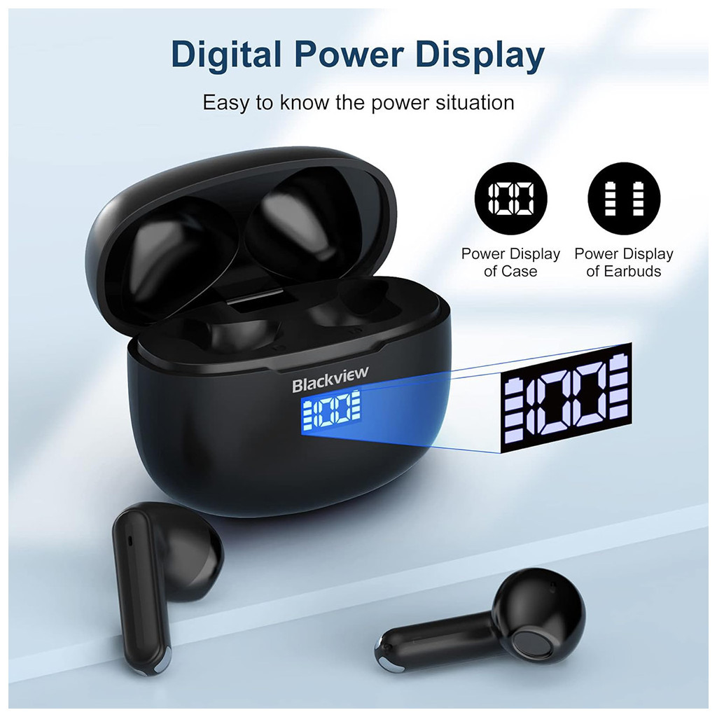 Навушники Blackview AirBuds 7 Black (6931548310235) - зображення 7