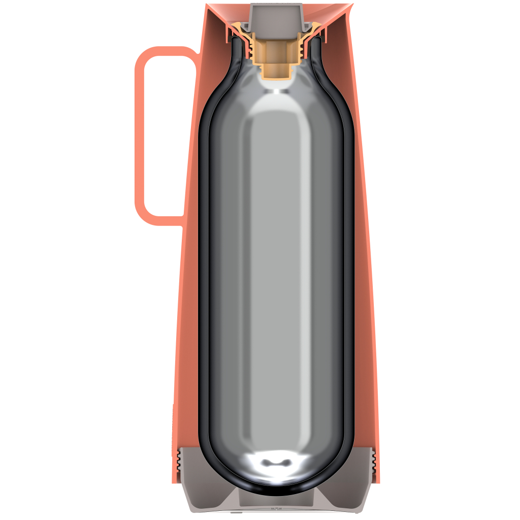 Термос Tramontina Exata 1 л Кораловий (61636/101) - зображення 8