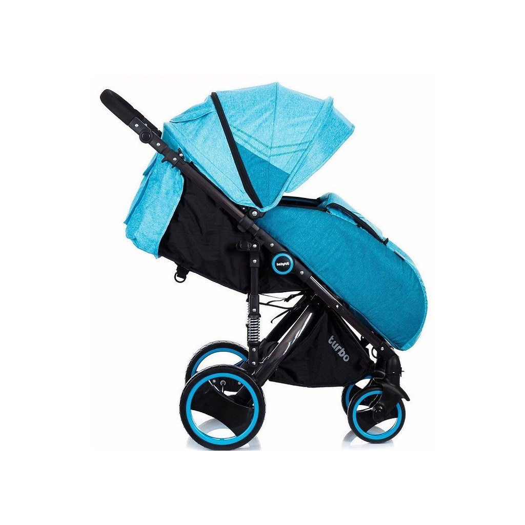 Коляска BabyHit Turbo Blue (71236) - зображення 5