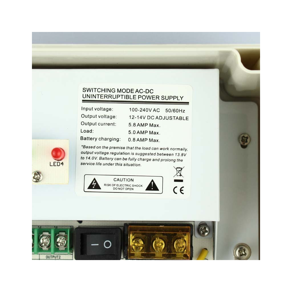 Блок живлення для систем відеоспостереження Full Energy BBGP-125W - picture 6