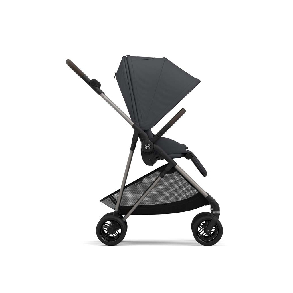 Коляска Cybex Melio Monument Grey (з бампером) (522002663) - зображення 3