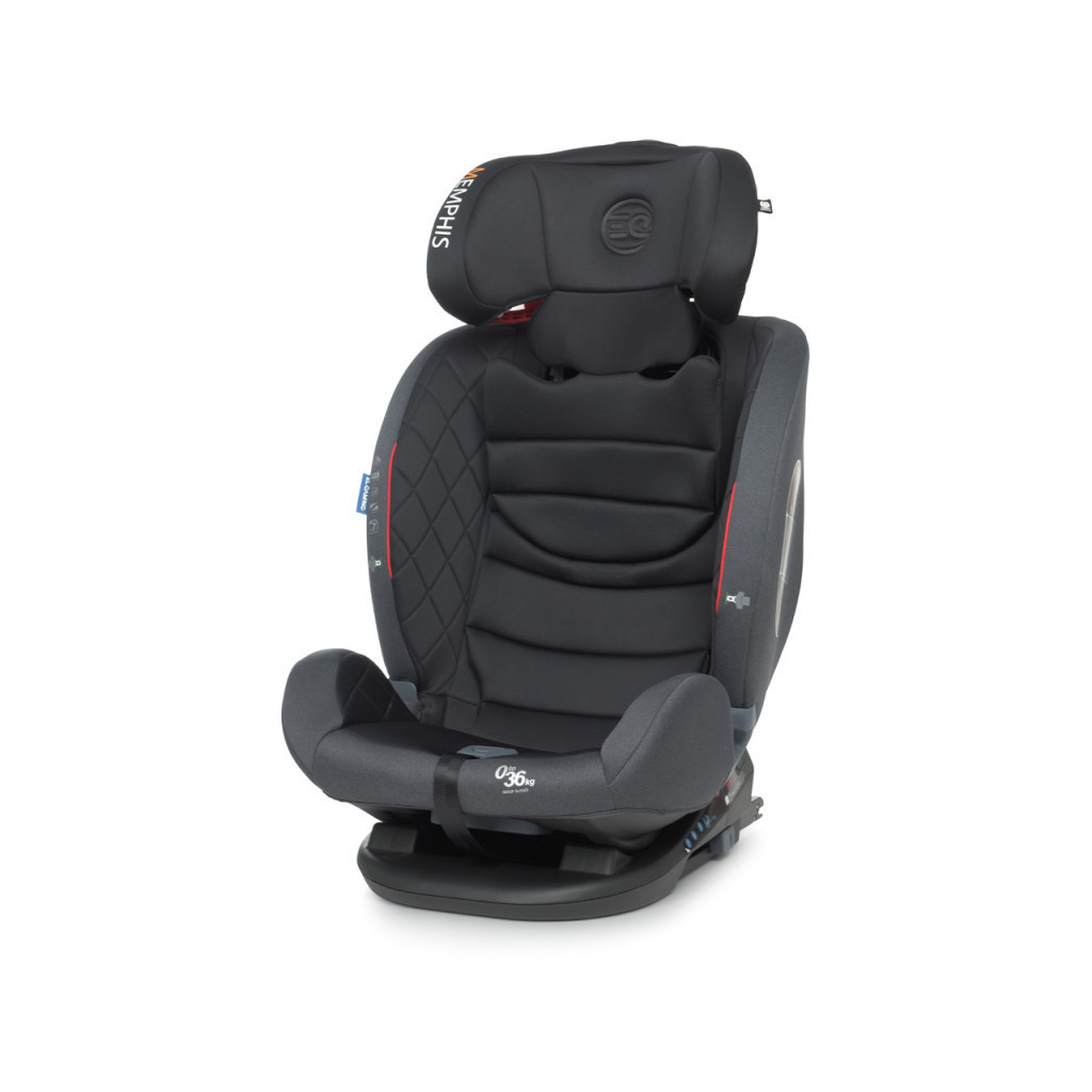 Автокрісло El Camino ME 1093 Memphis Iso-Fix (0-36кг) shadow black (ME 1093 shadow black) - зображення 4