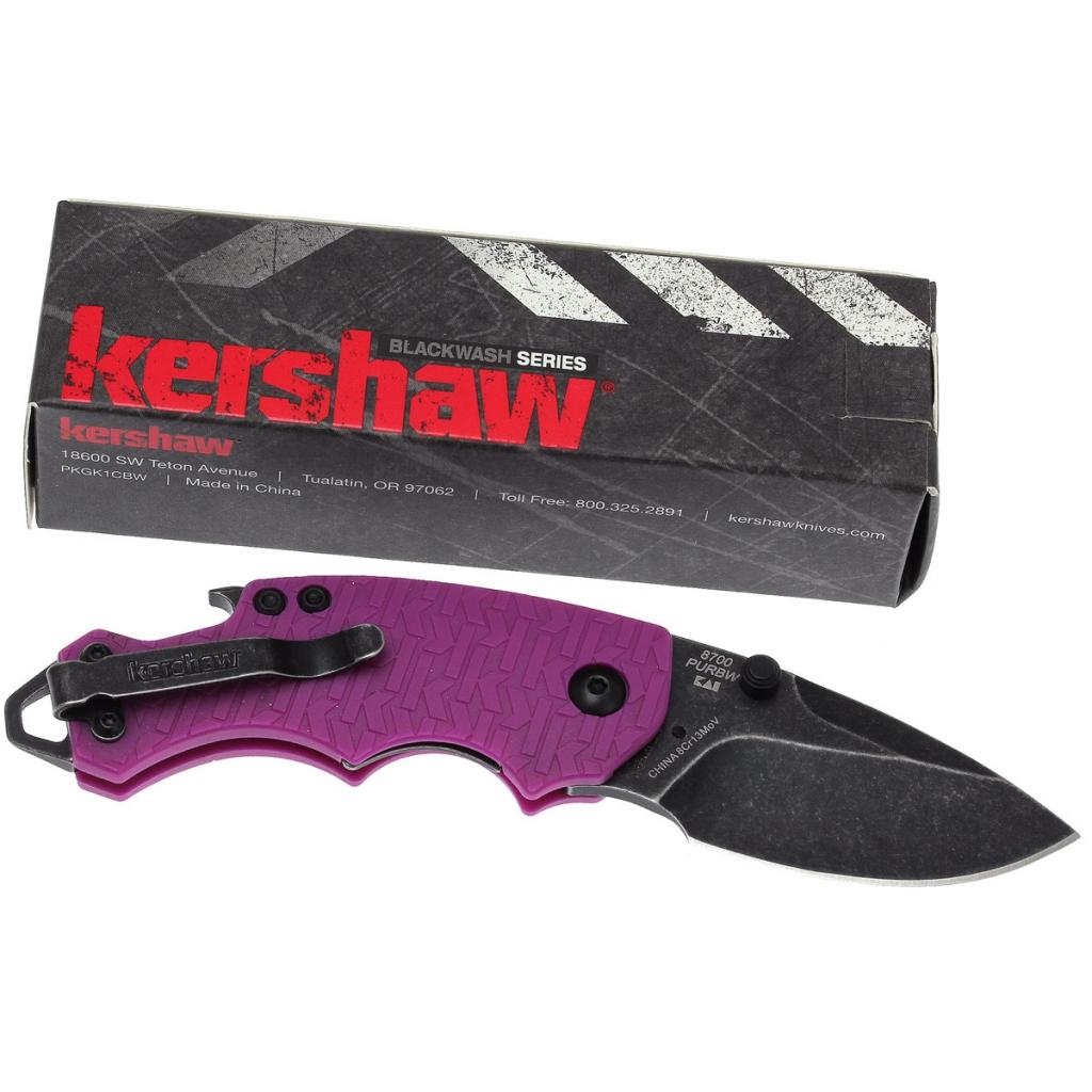 Ніж Kershaw Shuffle фиолетовый (8700PURBW) - зображення 9