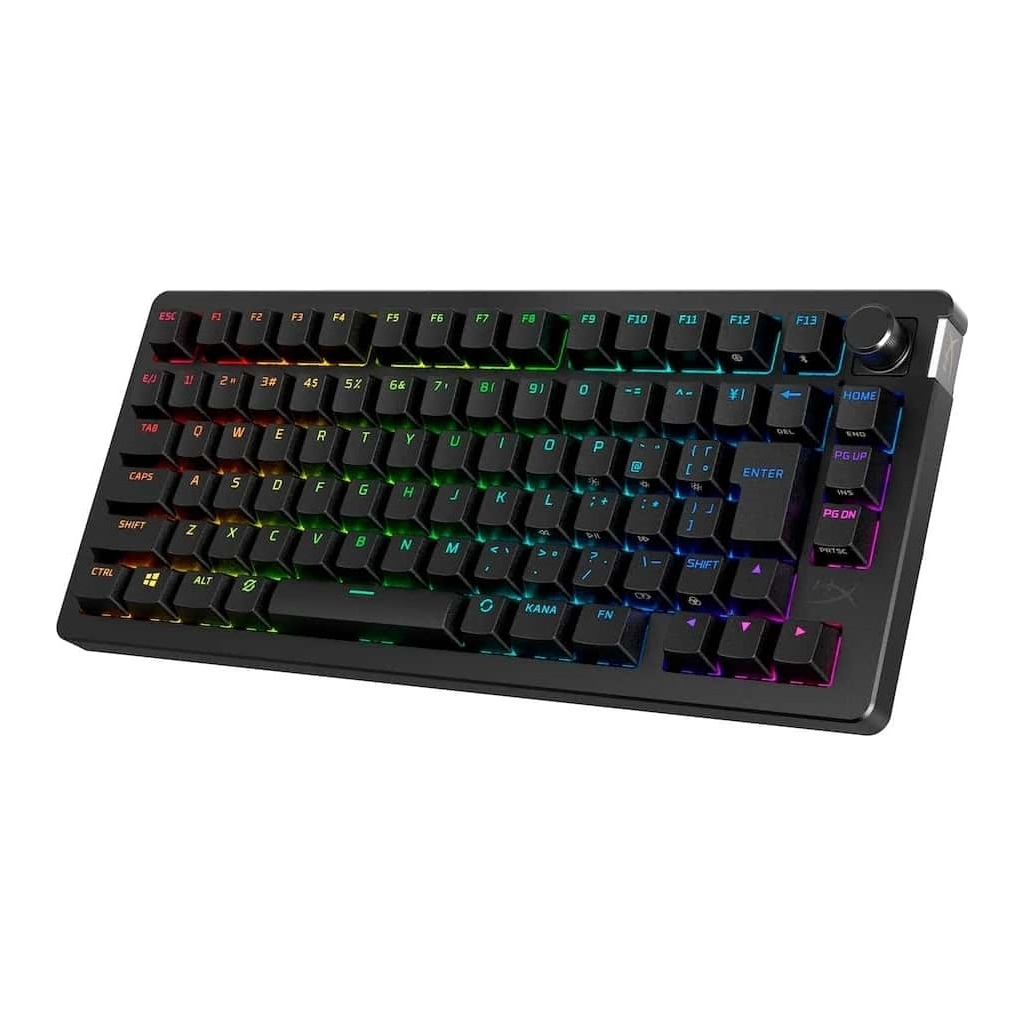 Клавіатура HyperX Alloy Rise 75 PBT HX Red Wireless UA Black (91Y91AA) - зображення 3