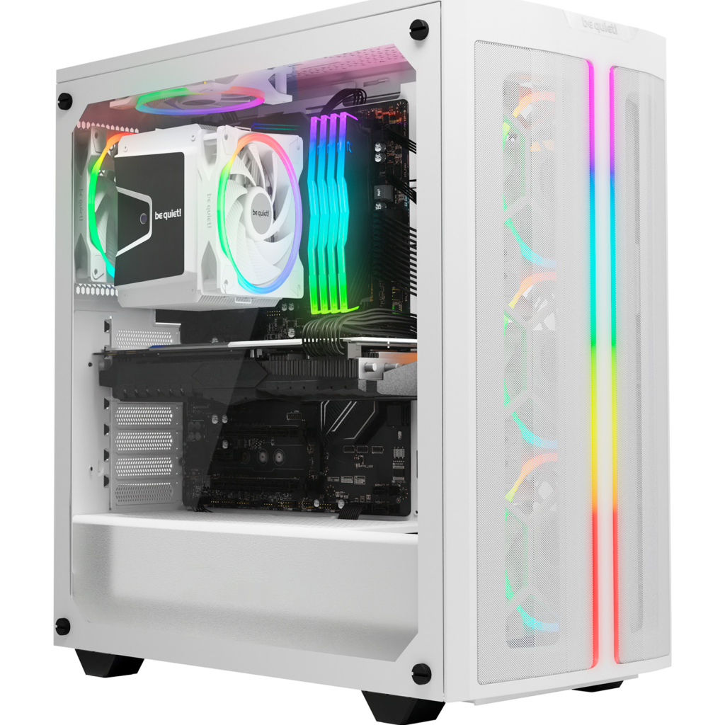 Кулер до корпусу Be quiet! Light Wings White 140mm PWM high-speed (BL103) - зображення 5