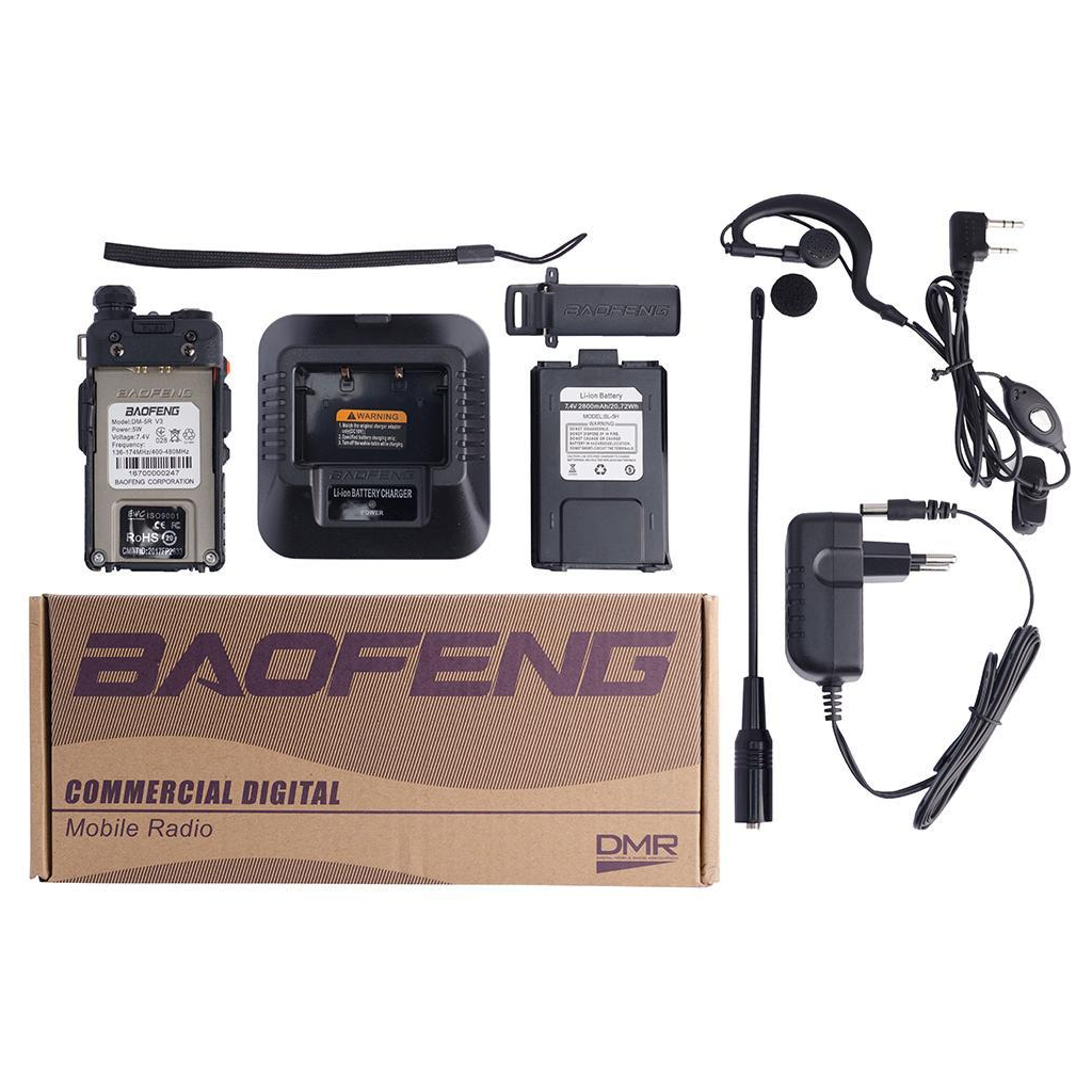 Портативна рація Baofeng DM-5R V3 - зображення 7