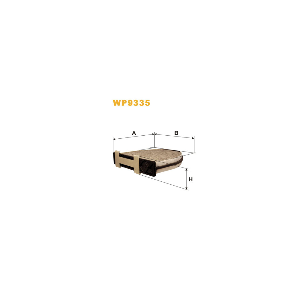 Фільтр салону Wixfiltron WP9335 - зображення 1