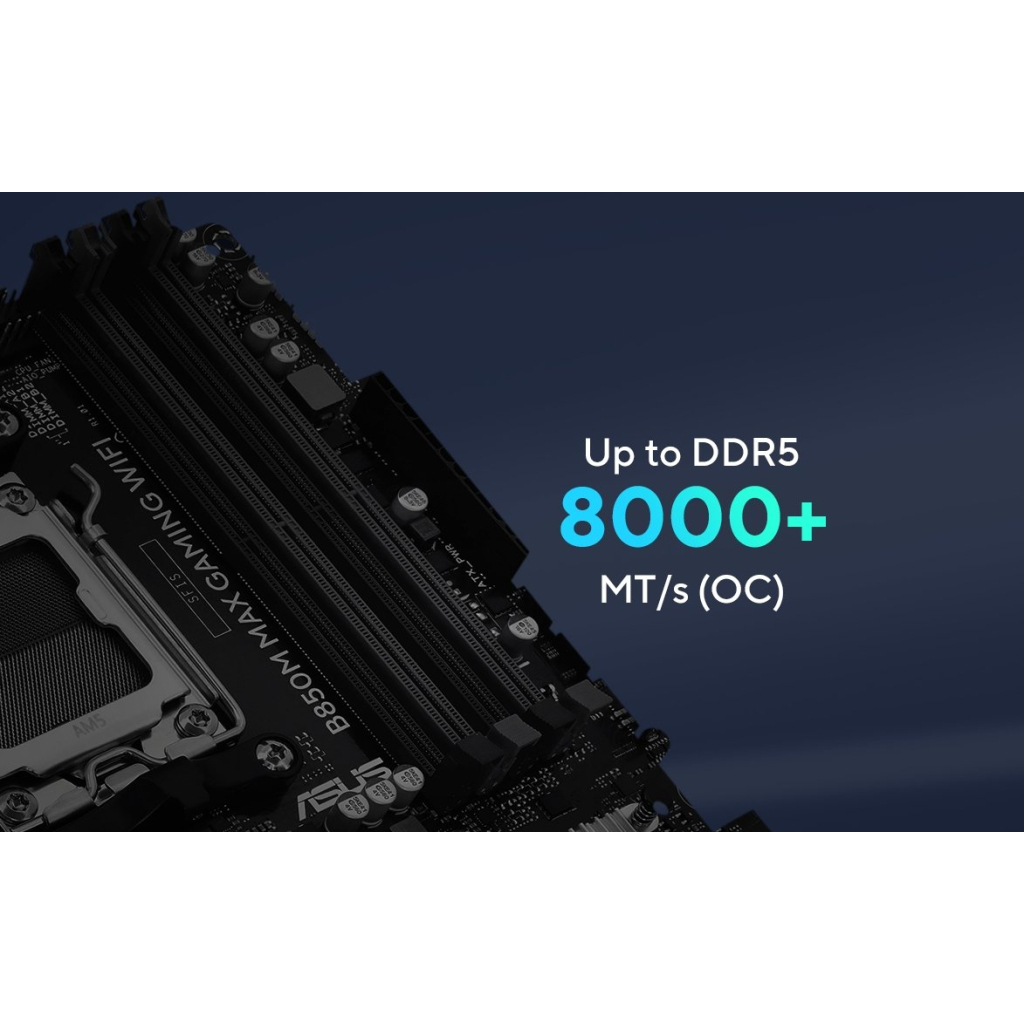 Материнська плата ASUS B850M MAX GAMING WIFI - зображення 9