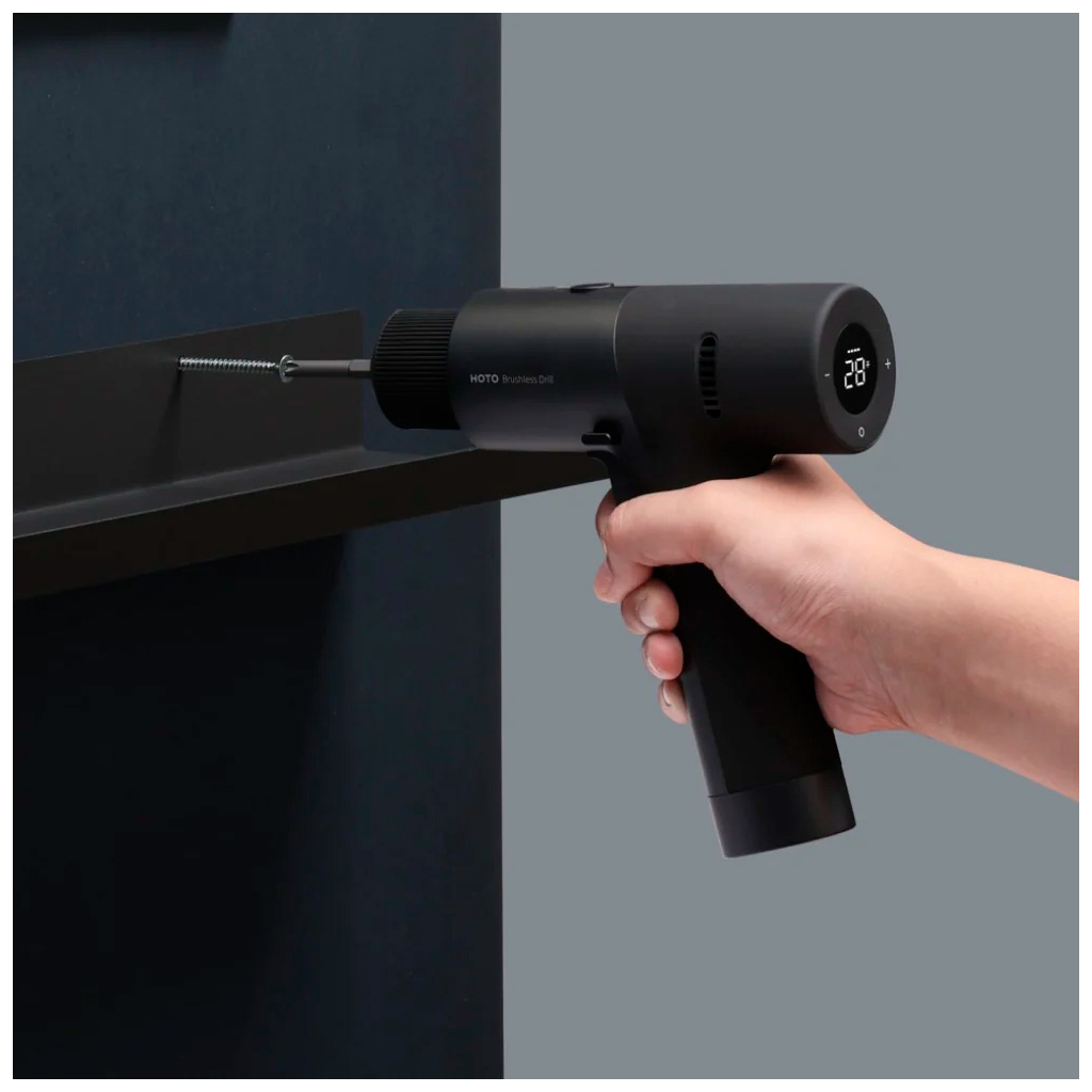 Шуруповерт Xiaomi HOTO 12V Brushless Drill Black (QWLDZ001) - зображення 8