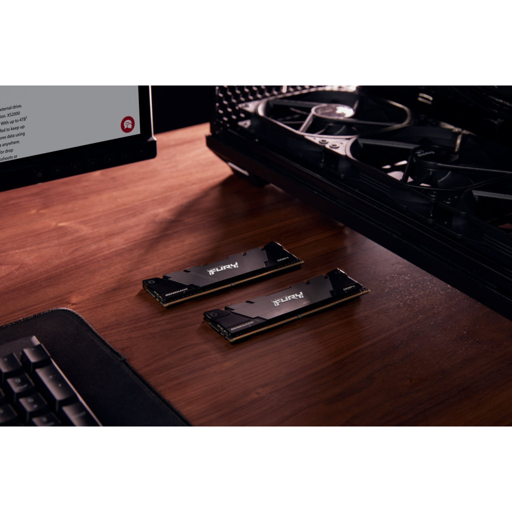 Модуль пам'яті для комп'ютера DDR4 32GB (2x16GB) 4266 MHz Renegade Kingston Fury (ex.HyperX) (KF442C19RB12K2/32) - зображення 10
