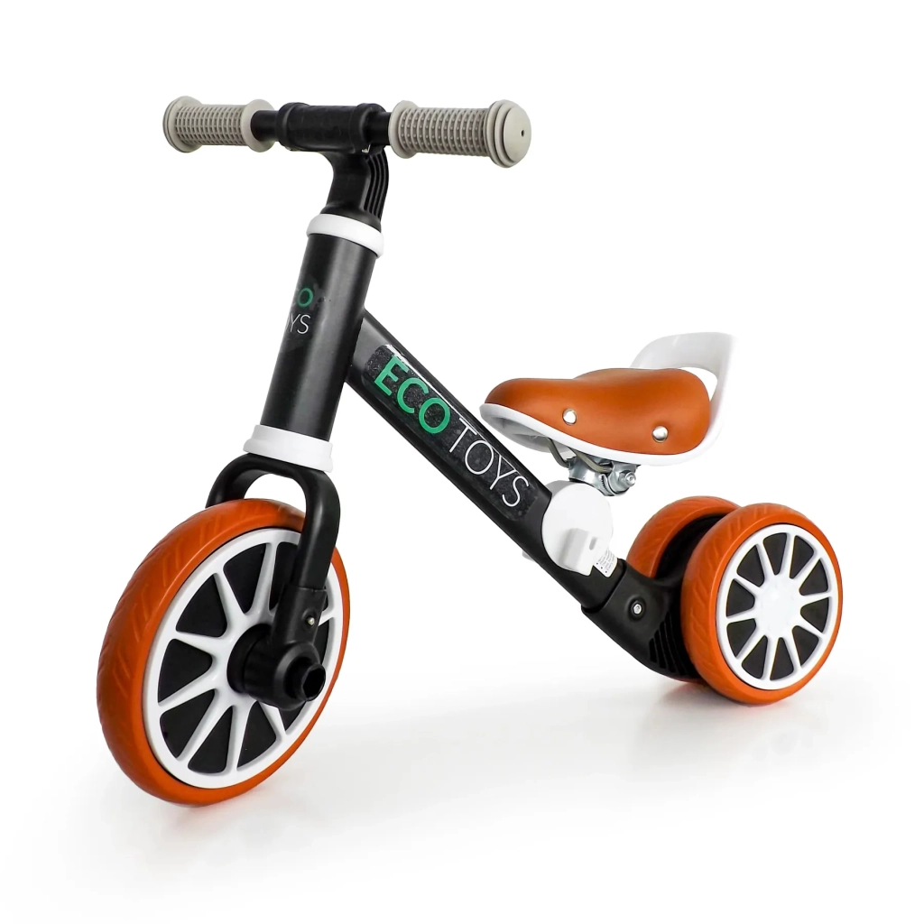Біговел Ecotoys Велосипед 2 в 1 Energy black (LC-V1307 BLACK) - зображення 2