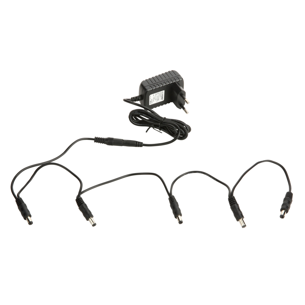 Блок живлення для гітарних педалей RockPower NT50 9V 1300mA Combo Pack (RP NT 50 EU) - зображення 1