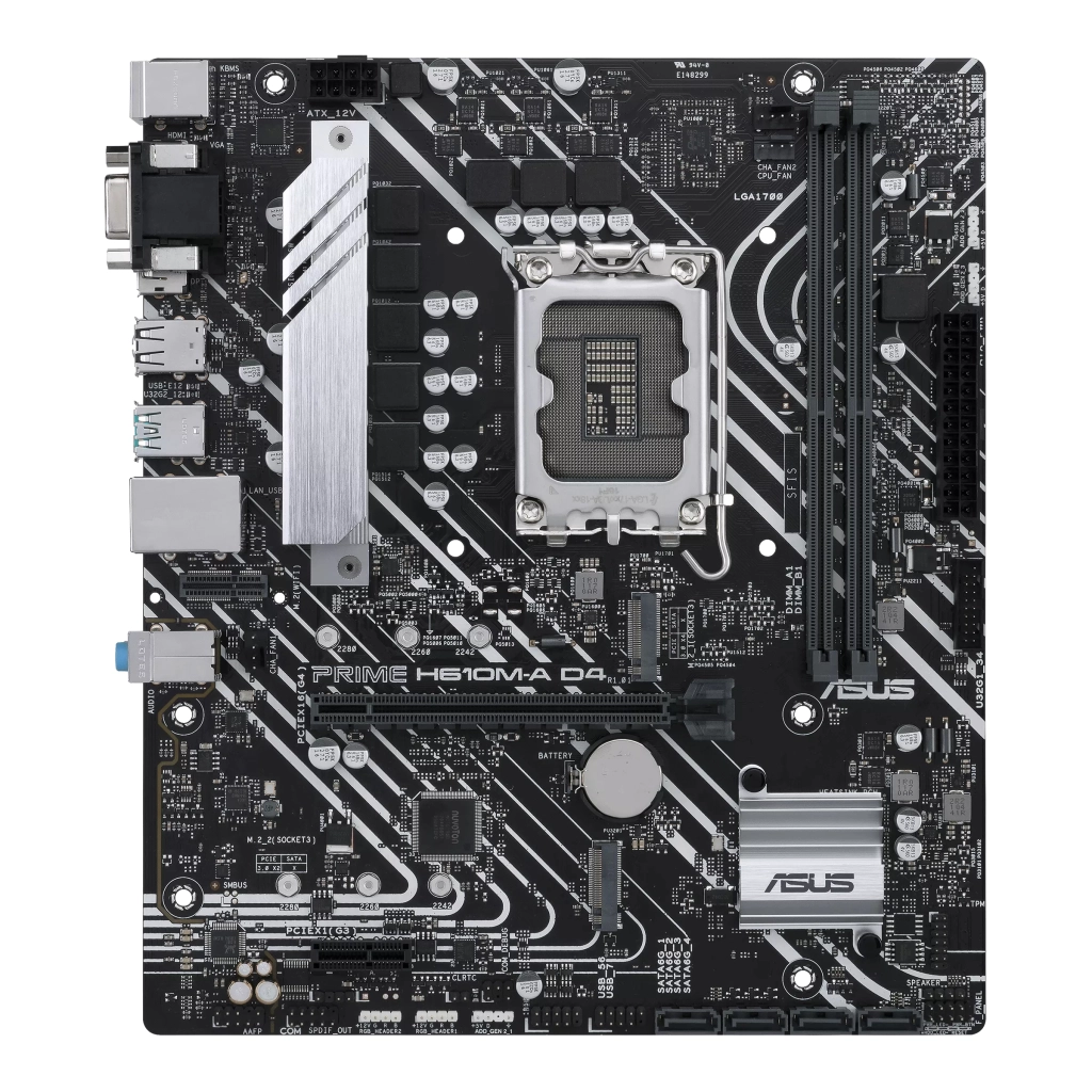 Материнська плата ASUS PRIME H610M-A D4 - зображення 2