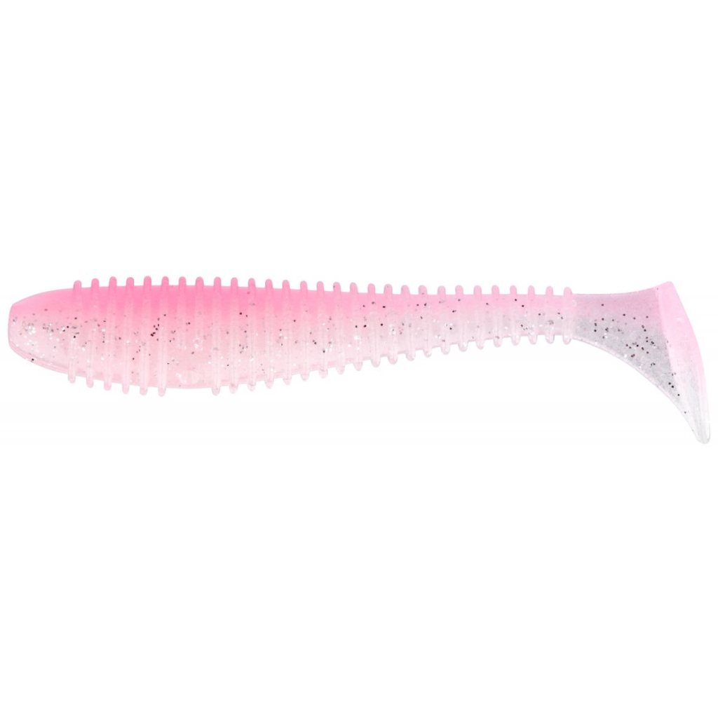 Силікон рибальський Keitech Swing Impact FAT 4.3" (6 шт/упак) ц:ea#10 pink silver glow (1551.08.88) - зображення 1