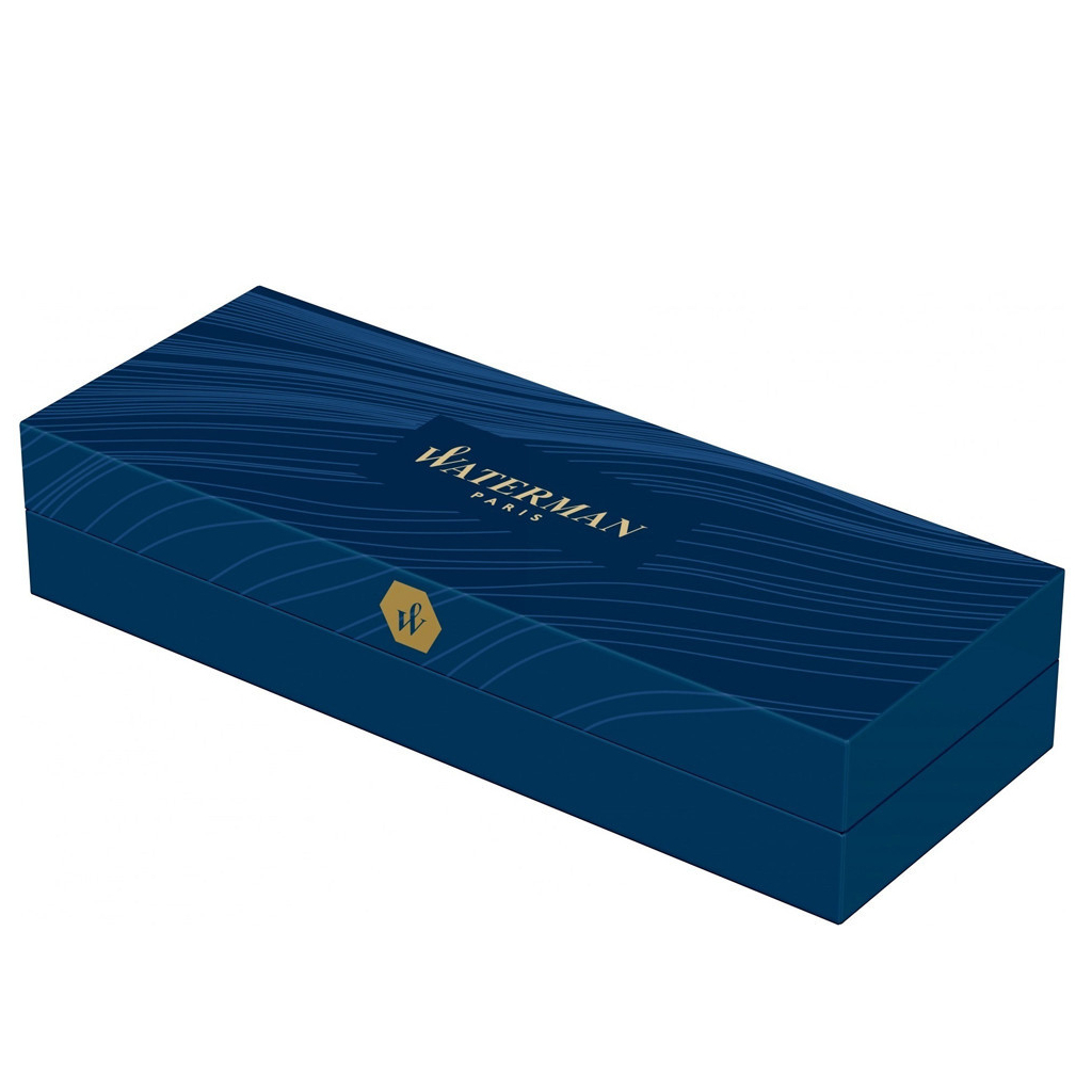 Ручка пір'яна Waterman EXCEPTION Slim Black GT  FP F (11 028) - зображення 5