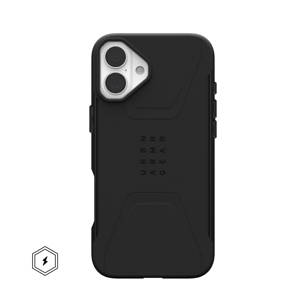 Чохол до мобільного телефона UAG iPhone 16 Plus Civilian Magsafe Black (114443114040) - зображення 1