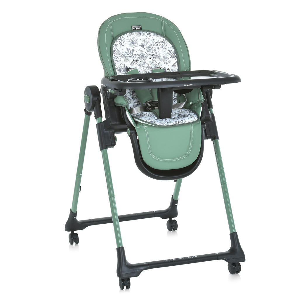 Стілець для годування El Camino ME 1037-B green Crystal - изображение 1