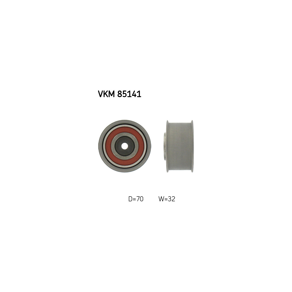Ролик натягувача ременя SKF VKM 85141 - зображення 1