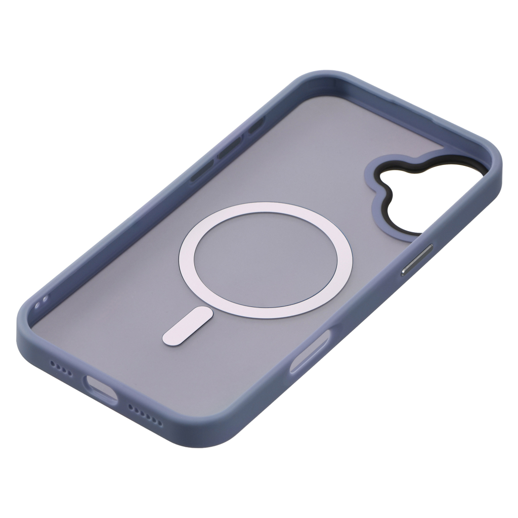 Чохол до мобільного телефона 2E iPhone 16 Plus Soft Touch MagSafe Cover light blue (2E-IPH-16PL-OCLS-LB) - зображення 4