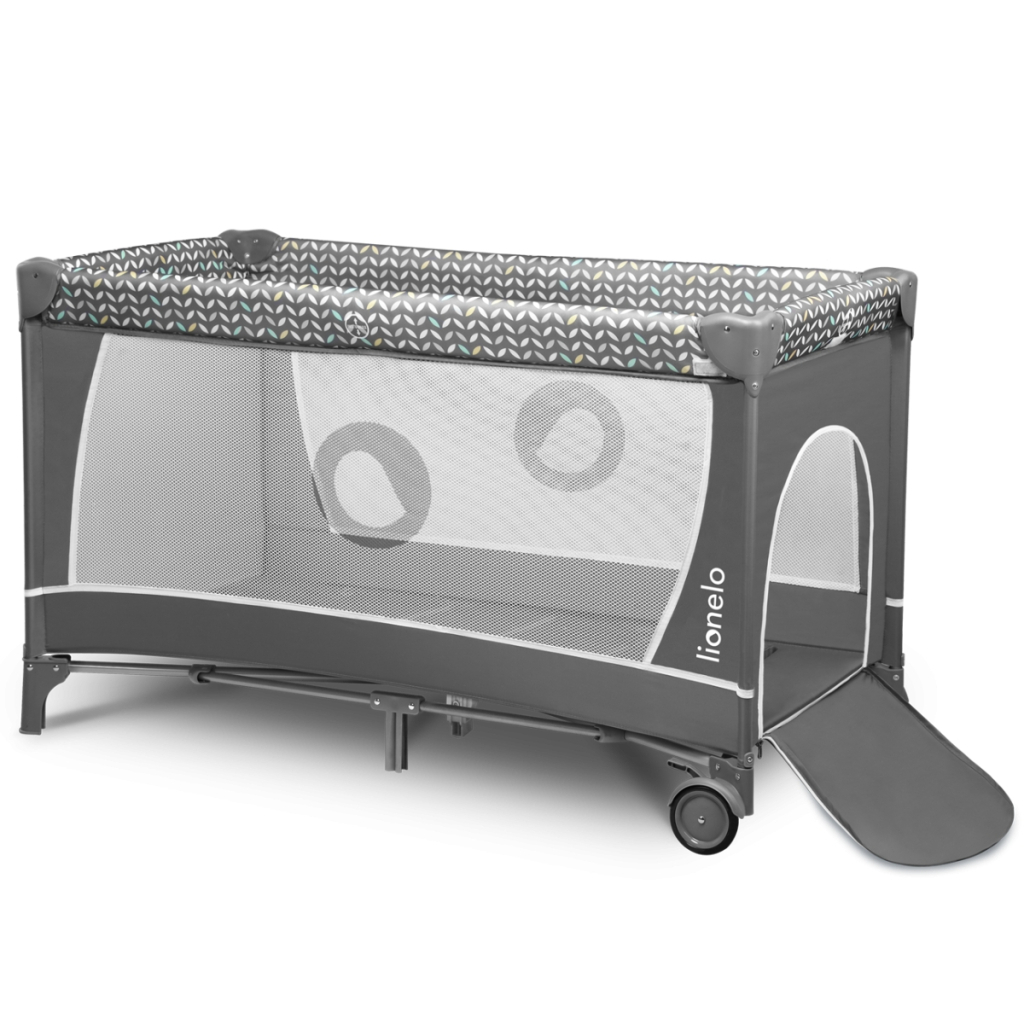 Дитячий манеж Lionelo Flower Grey Scandi (LO-FLOWER GREY SCANDI) - зображення 5