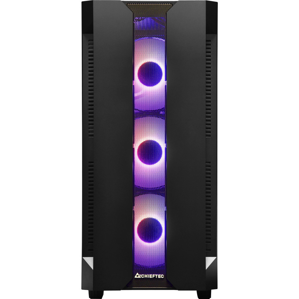 Корпус Chieftec Gaming Hunter Tempered Glass Edition (GS-01B-OP) - зображення 3