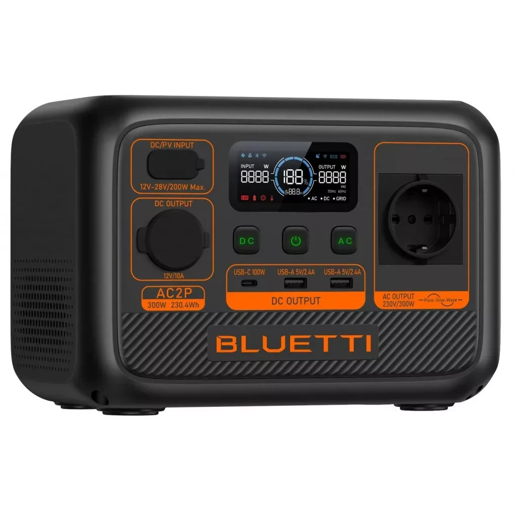 Зарядна станція BLUETTI AC2P 300W (AC2P) - зображення 2